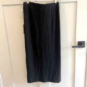 Wilfred PISCES black midi skirt